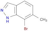 1H-Indazole, 7-broMo-6-Methyl-