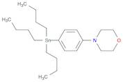 Morpholine, 4-[4-(tributylstannyl)phenyl]-