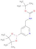 Carbamic acid, N-[[5-(4,4,5,5-tetramethyl-1,3,2-dioxaborolan-2-yl)-3-pyridinyl]methyl]-, 1,1-dimet…