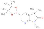 2H-Pyrrolo[2,3-b]pyridin-2-one, 1,3-dihydro-1,3,3-triMethyl-5-(4,4,5,5-tetraMethyl-1,3,2-dioxaboro…