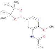 Acetamide, N-[2-methoxy-5-(4,4,5,5-tetramethyl-1,3,2-dioxaborolan-2-yl)-3-pyridinyl]-