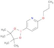 Pyridine, 2-propoxy-5-(4,4,5,5-tetramethyl-1,3,2-dioxaborolan-2-yl)-