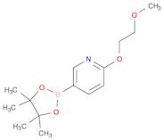 Pyridine, 2-(2-methoxyethoxy)-5-(4,4,5,5-tetramethyl-1,3,2-dioxaborolan-2-yl)-