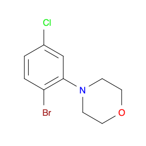 Morpholine, 4-(2-bromo-5-chlorophenyl)-