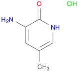 2(1H)-Pyridinone, 3-amino-5-methyl-, hydrochloride (1:1)