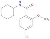 Benzamide, 4-bromo-N-cyclohexyl-2-methoxy-