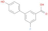 [1,1'-Biphenyl]-3-carboxylic acid, 5-fluoro-4'-hydroxy-