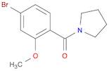 Methanone, (4-bromo-2-methoxyphenyl)-1-pyrrolidinyl-