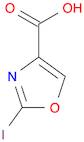 4-Oxazolecarboxylic acid, 2-iodo-