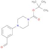 1-Piperazinecarboxylic acid, 4-(3-formylphenyl)-, 1,1-dimethylethyl ester