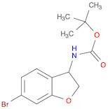 Carbamic acid, N-(6-bromo-2,3-dihydro-3-benzofuranyl)-, 1,1-dimethylethyl ester