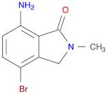 1H-Isoindol-1-one, 7-amino-4-bromo-2,3-dihydro-2-methyl-