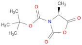 3-Oxazolidinecarboxylic acid, 4-methyl-2,5-dioxo-, 1,1-dimethylethyl ester, (4S)-