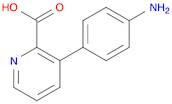 2-Pyridinecarboxylic acid, 3-(4-aminophenyl)-