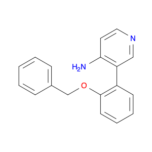 4-Pyridinamine, 3-[2-(phenylmethoxy)phenyl]-