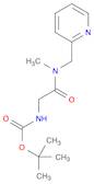 Carbamic acid, N-[2-[methyl(2-pyridinylmethyl)amino]-2-oxoethyl]-, 1,1-dimethylethyl ester