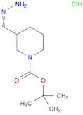 1-Piperidinecarboxylic acid, 3-(aminoiminomethyl)-, 1,1-dimethylethyl ester, hydrochloride (1:1)