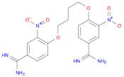 Benzenecarboximidamide, 4,4'-[1,4-butanediylbis(oxy)]bis[3-nitro-