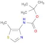 Carbamic acid, N-(5-methyl-4-thiazolyl)-, 1,1-dimethylethyl ester