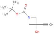 1-Azetidinecarboxylic acid, 3-ethynyl-3-hydroxy-, 1,1-dimethylethyl ester