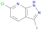 1H-Pyrazolo[3,4-b]pyridine, 6-chloro-3-iodo-