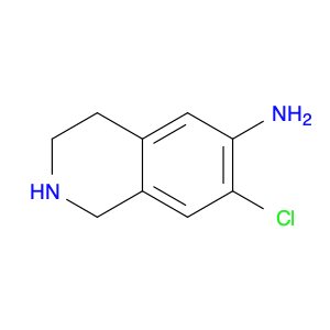 7-Chloro-1,2,3,4-tetrahydroisoquinolin-6-amine