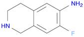 6-Isoquinolinamine, 7-fluoro-1,2,3,4-tetrahydro-