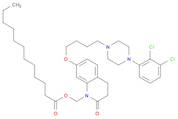 Dodecanoic acid, [7-[4-[4-(2,3-dichlorophenyl)-1-piperazinyl]butoxy]-3,4-dihydro-2-oxo-1(2H)-quino…