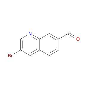 7-Quinolinecarboxaldehyde, 3-bromo-