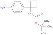 Carbamic acid, N-[1-(4-aminophenyl)cyclobutyl]-, 1,1-dimethylethyl ester