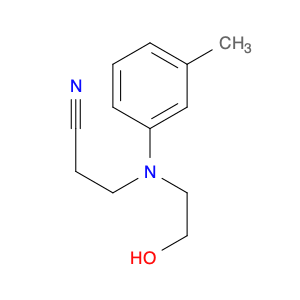 Propanenitrile, 3-[(2-hydroxyethyl)(3-methylphenyl)amino]-