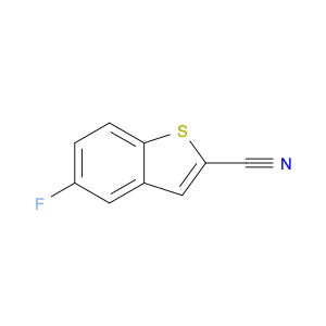 Benzo[b]thiophene-2-carbonitrile, 5-fluoro-