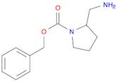 1-Pyrrolidinecarboxylic acid, 2-(aminomethyl)-, phenylmethyl ester