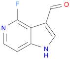 1H-Pyrrolo[3,2-c]pyridine-3-carboxaldehyde, 4-fluoro-