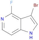 1H-Pyrrolo[3,2-c]pyridine, 3-bromo-4-fluoro-