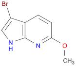 1H-Pyrrolo[2,3-b]pyridine, 3-bromo-6-methoxy-