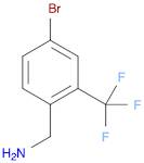 Benzenemethanamine, 4-bromo-2-(trifluoromethyl)-