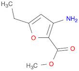 2-Furancarboxylic acid, 3-aMino-5-ethyl-, Methyl ester