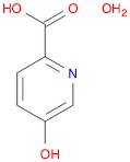 2-Pyridinecarboxylic acid, 5-hydroxy-, hydrate (1:1)