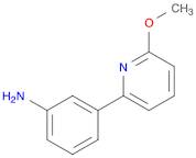 Benzenamine, 3-(6-methoxy-2-pyridinyl)-