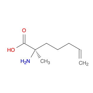 6-Heptenoic acid, 2-amino-2-methyl-, (2R)-