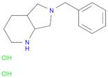 1H-Pyrrolo[3,4-b]pyridine, octahydro-6-(phenylmethyl)-, hydrochloride (1:2)