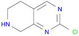 Pyrido[3,4-d]pyrimidine, 2-chloro-5,6,7,8-tetrahydro-