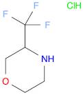 Morpholine, 3-(trifluoromethyl)-, hydrochloride (1:1)