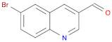 3-Quinolinecarboxaldehyde, 6-broMo-