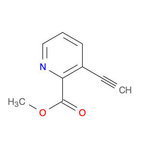 2-Pyridinecarboxylic acid, 3-ethynyl-, methyl ester