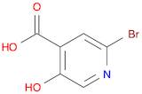 4-Pyridinecarboxylic acid, 2-bromo-5-hydroxy-