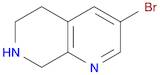 1,7-Naphthyridine, 3-bromo-5,6,7,8-tetrahydro-