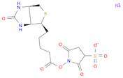 1H-Thieno[3,4-d]imidazole-4-pentanoic acid, hexahydro-2-oxo-, 2,5-dioxo-3-sulfo-1-pyrrolidinyl est…