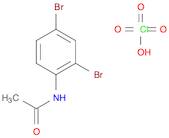 Acetamide, N-(2,4-dibromophenyl)-, perchlorate (1:1)